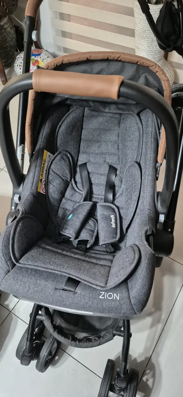 Coche de bebé Infanti Zion con silla y moisés - 3