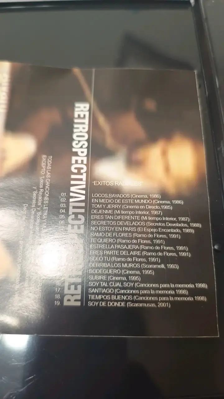 CD Álvaro Scaramelli Retrospectiva Éxitos Radiales - 3
