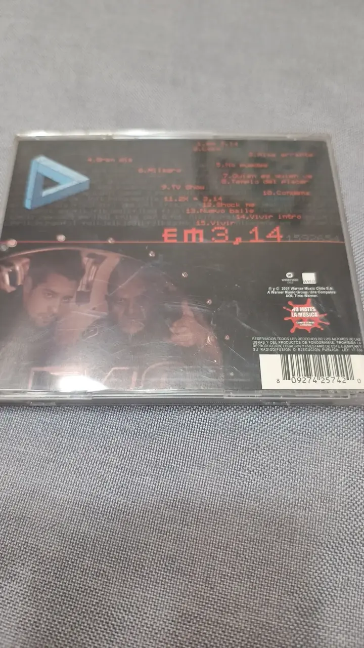 CD de música EM 3,14 con estuche original - 3