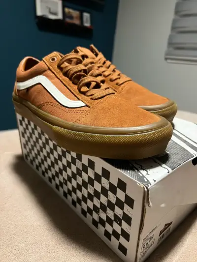 Zapatillas Vans Old Skool marrón para hombre - miniatura 1