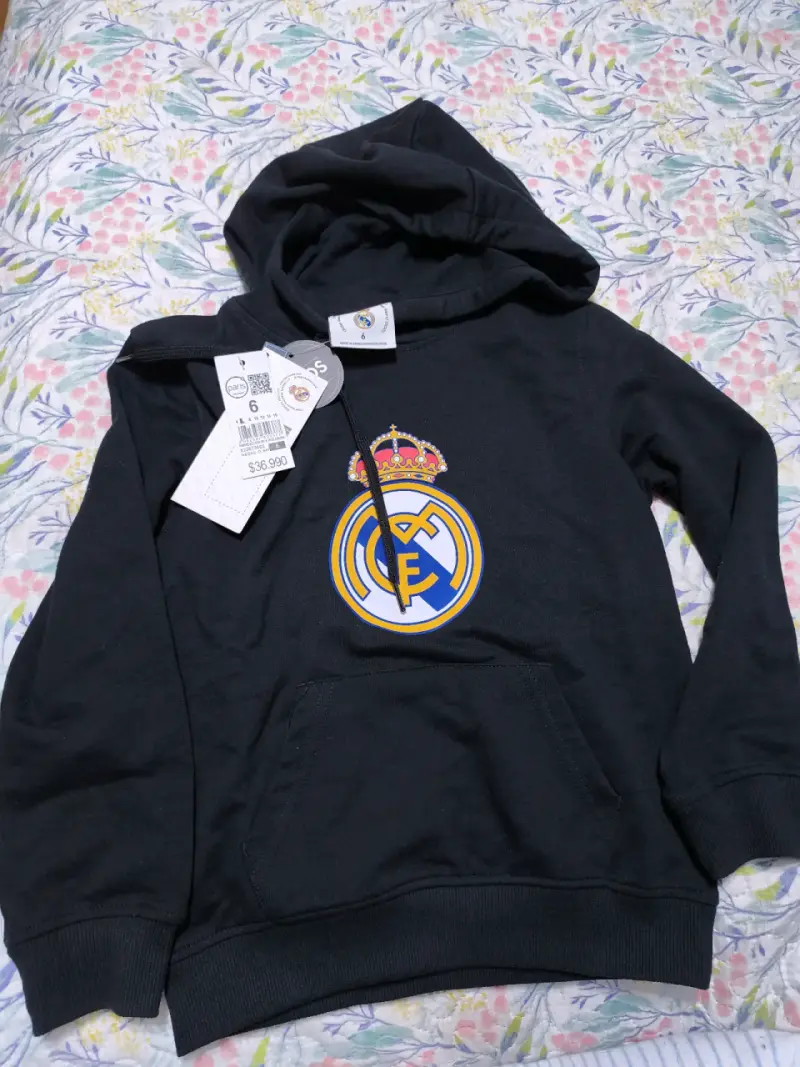 Polerón Real Madrid para niños talla 6 - 1