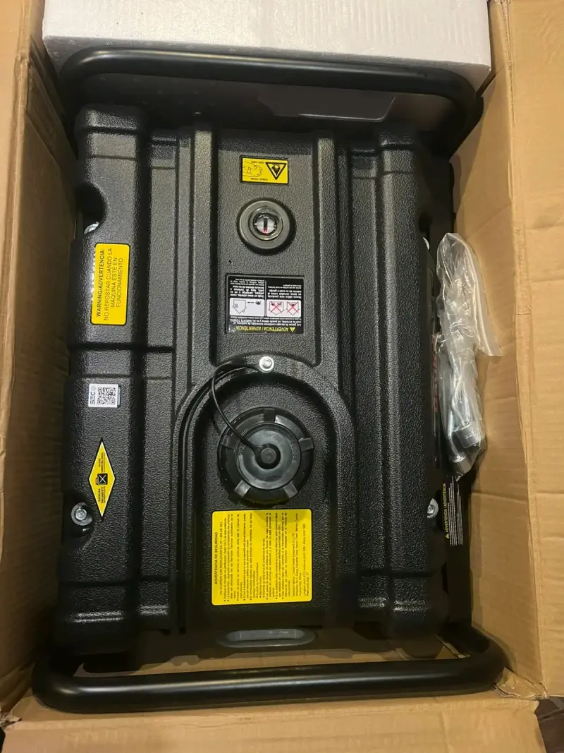Generador eléctrico portátil de emergencia