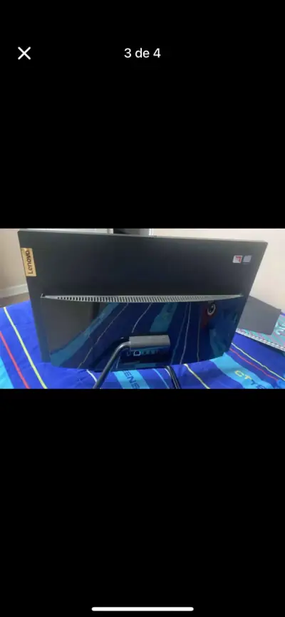 Monitor Lenovo con puertos HDMI y USB - miniatura 3