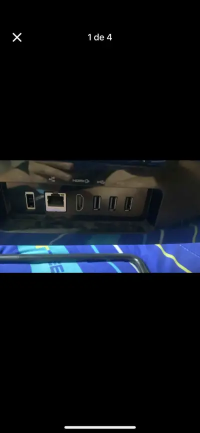 Monitor Lenovo con puertos HDMI y USB - miniatura 4