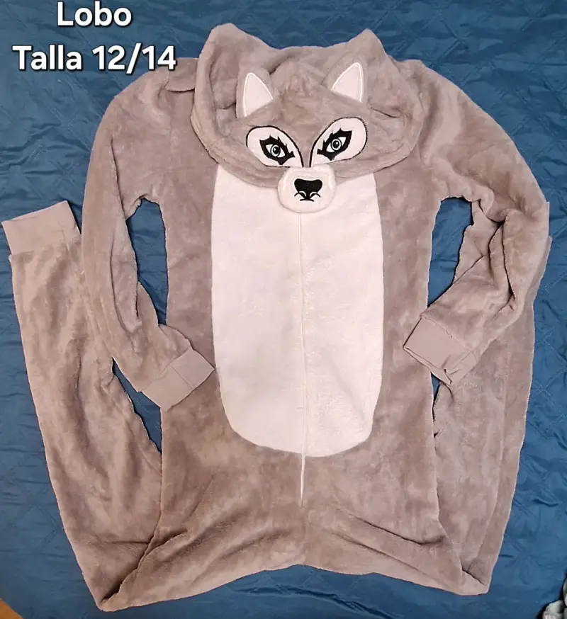 Pack Pijama Entero animales Talla 12/14 - 3