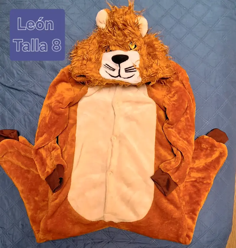 Pack Pijama Entero animales Talla 12/14 - 5