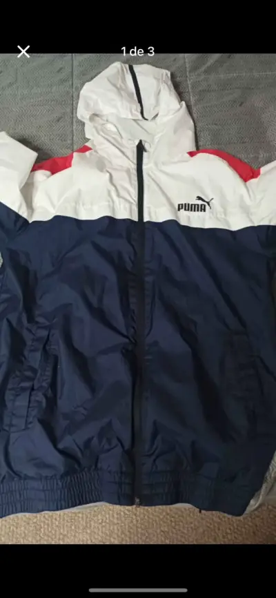 Cortaviento Puma tricolor para hombre - miniatura 1