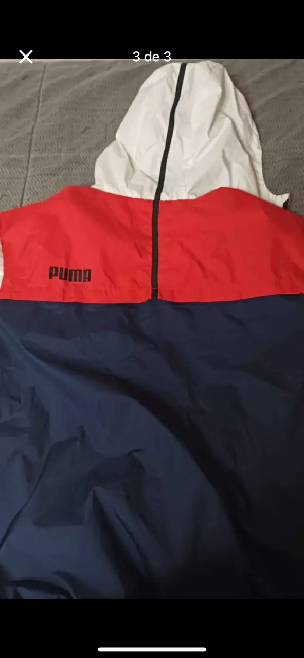 Cortaviento Puma tricolor para hombre - 3