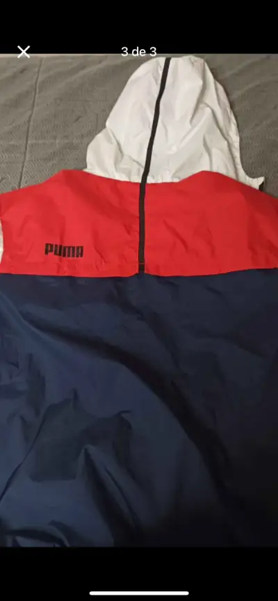 Cortaviento Puma tricolor para hombre - miniatura 3