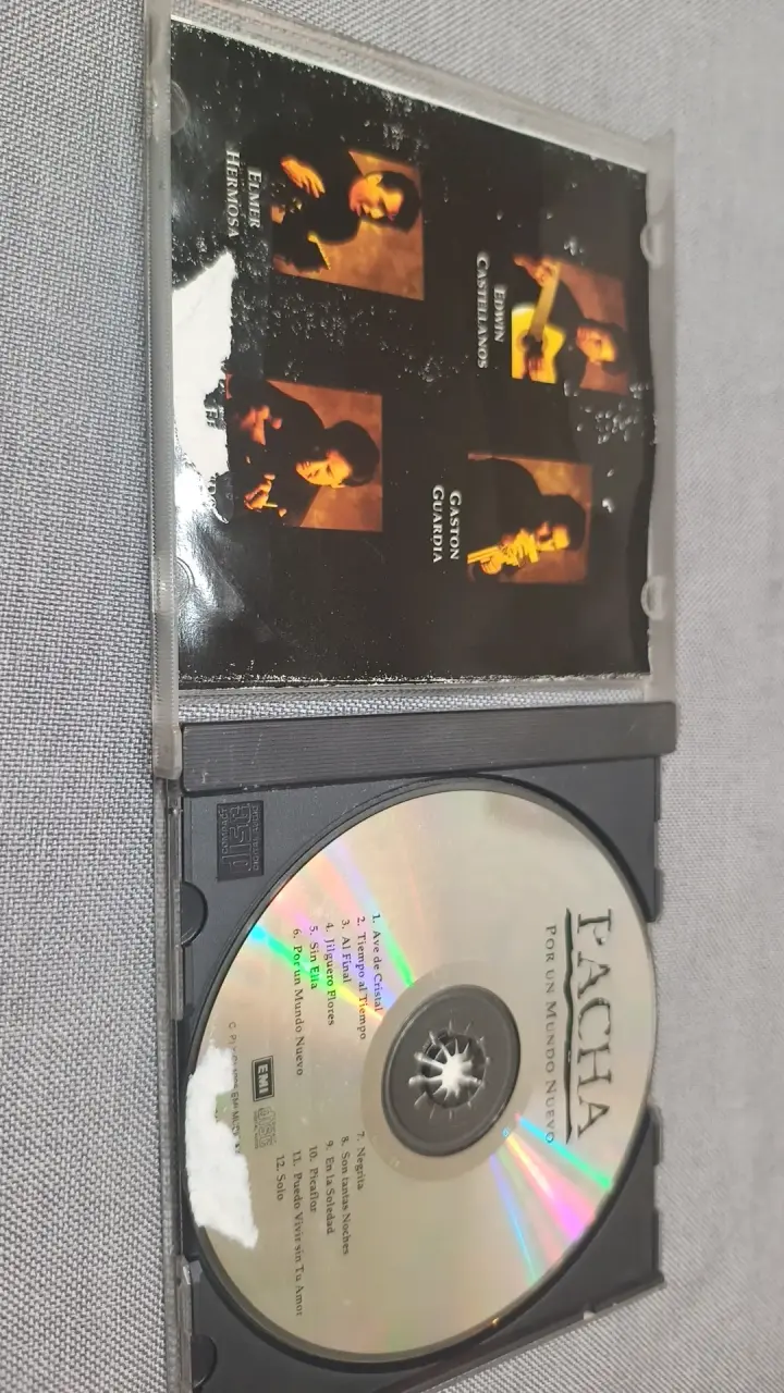 CD de música Pacha 'Por Un Mundo Nuevo' - 2