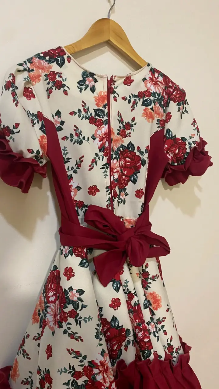 Vestido de huasa talla 12 - 2