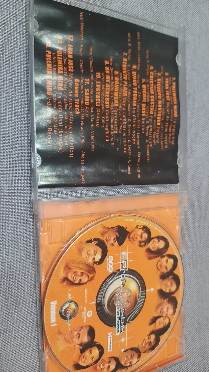 CD Protagonistas de la Fama Banda Sonora - 3
