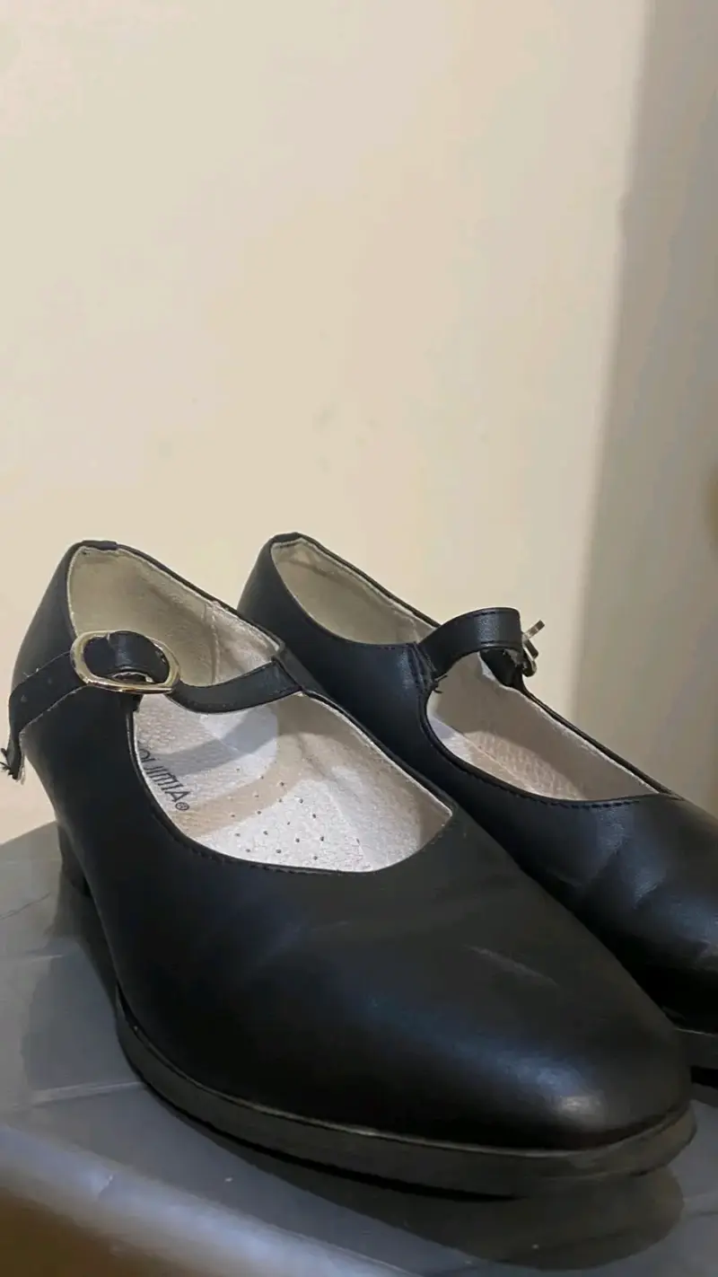Zapatos de baile negros con hebilla - 4