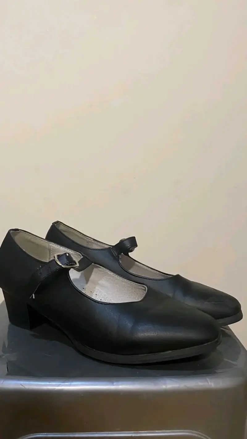 Zapatos de baile negros con hebilla - 3
