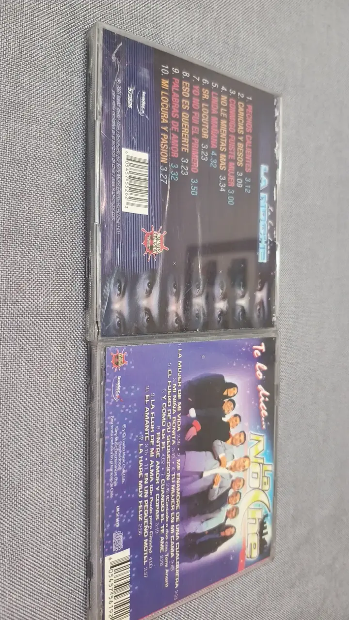 CDs La Noche - Te lo dice y Pasión Calien - 2