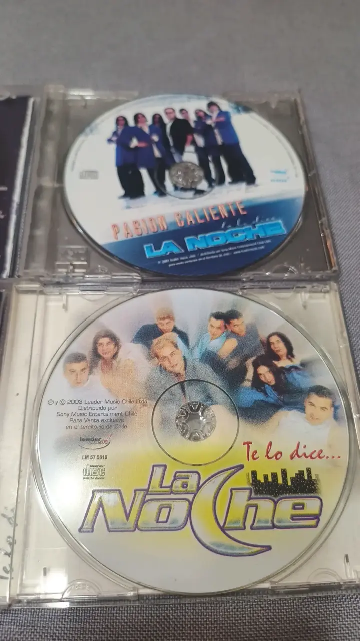 CDs La Noche - Te lo dice y Pasión Calien - 4