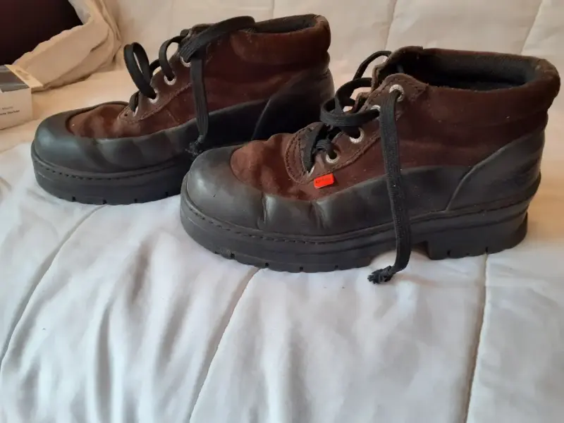 Botines vintage outdoor cuero Kickers