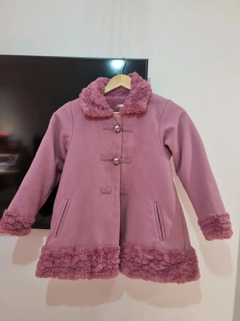 Parka sin mangas rosa Hello Kitty para niña - 6