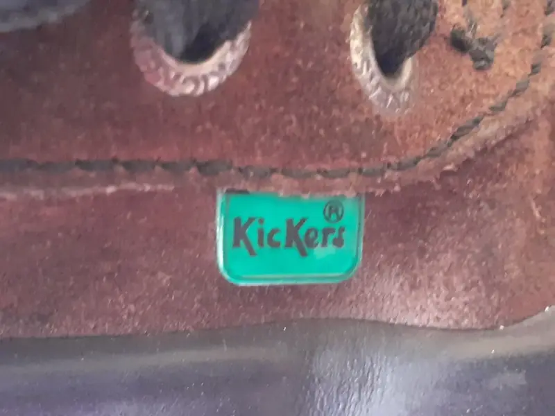 Botines vintage outdoor cuero Kickers - 4