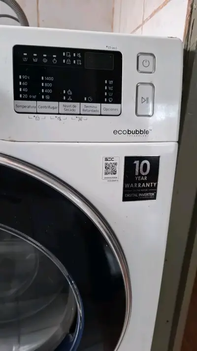 Lavadorasecadora Samsung EcoBubble digital inverte - miniatura 4