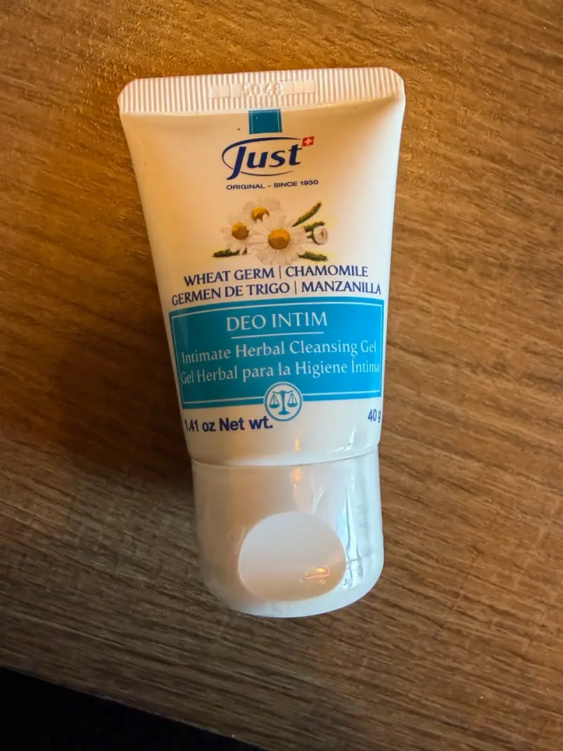 Gel íntimo herbal Just con manzanilla