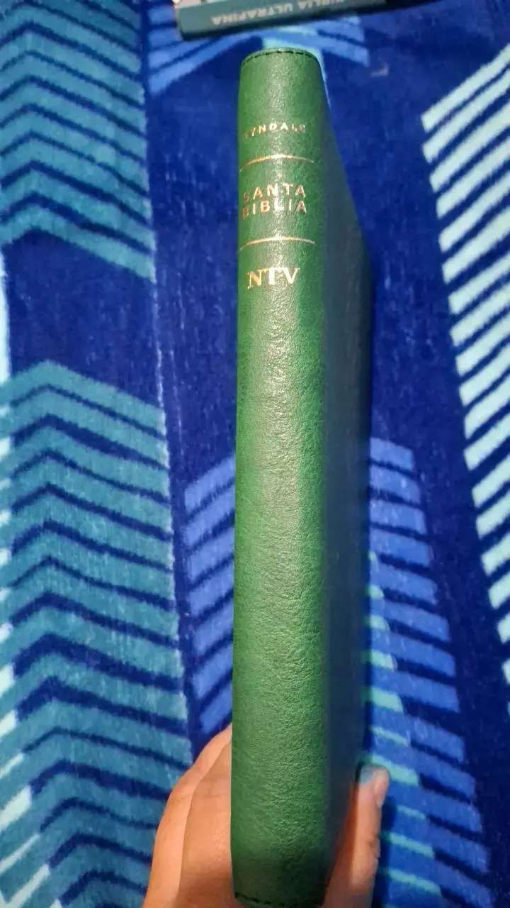 Santa Biblia NTV ultrafina verde - 2