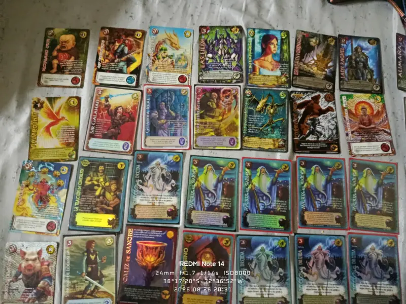 Colección de Cartas Mitos y Leyendas - 3