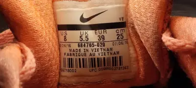 Zapatillas deportivas Nike Downshifter 5 negras y naranjas - miniatura 4