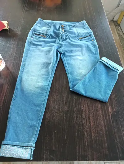 Jeans fajero celeste - miniatura 1