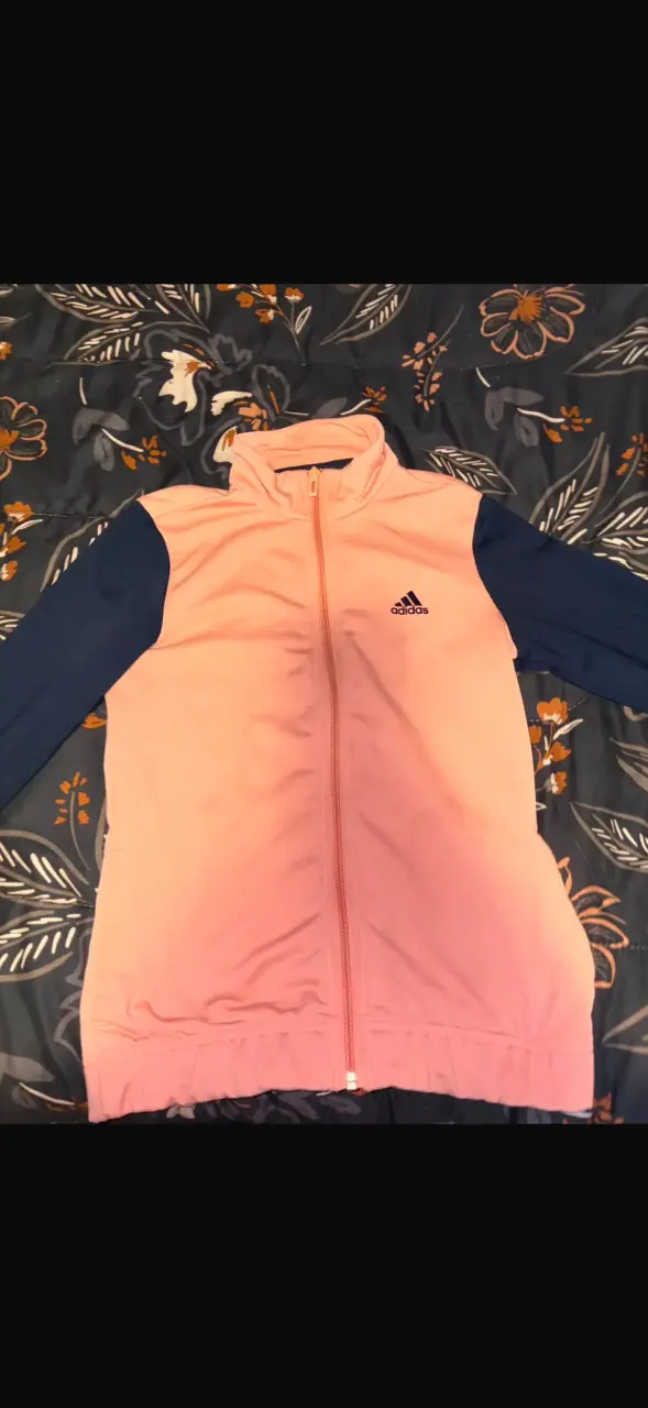 Chaqueta deportiva rosa Adidas para mujer - 1