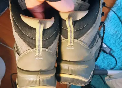 Botas de montaña Forclaz impermeables de cuero 38 - miniatura 3