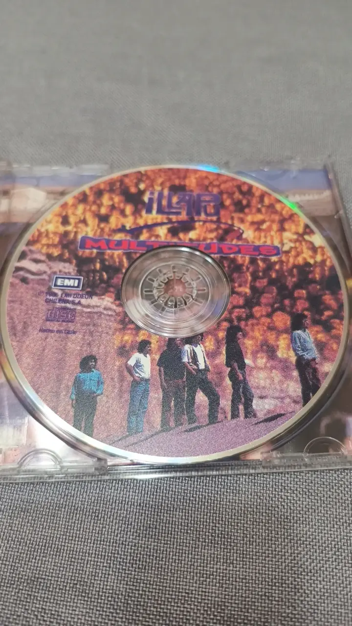CD de música Illapu Multitudes - 3