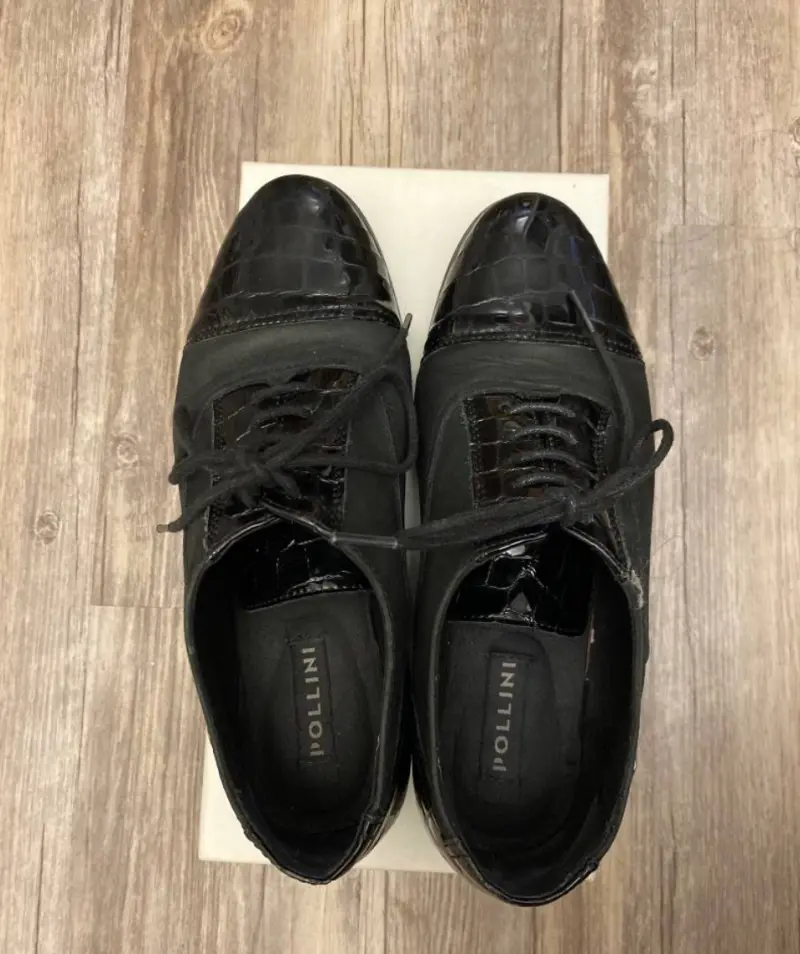 Zapatos de vestir negros Pollini - 4