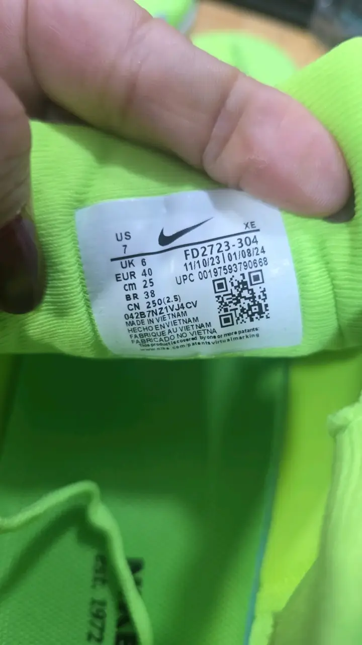 Zapatillas deportivas Nike verdes para hombre - 2