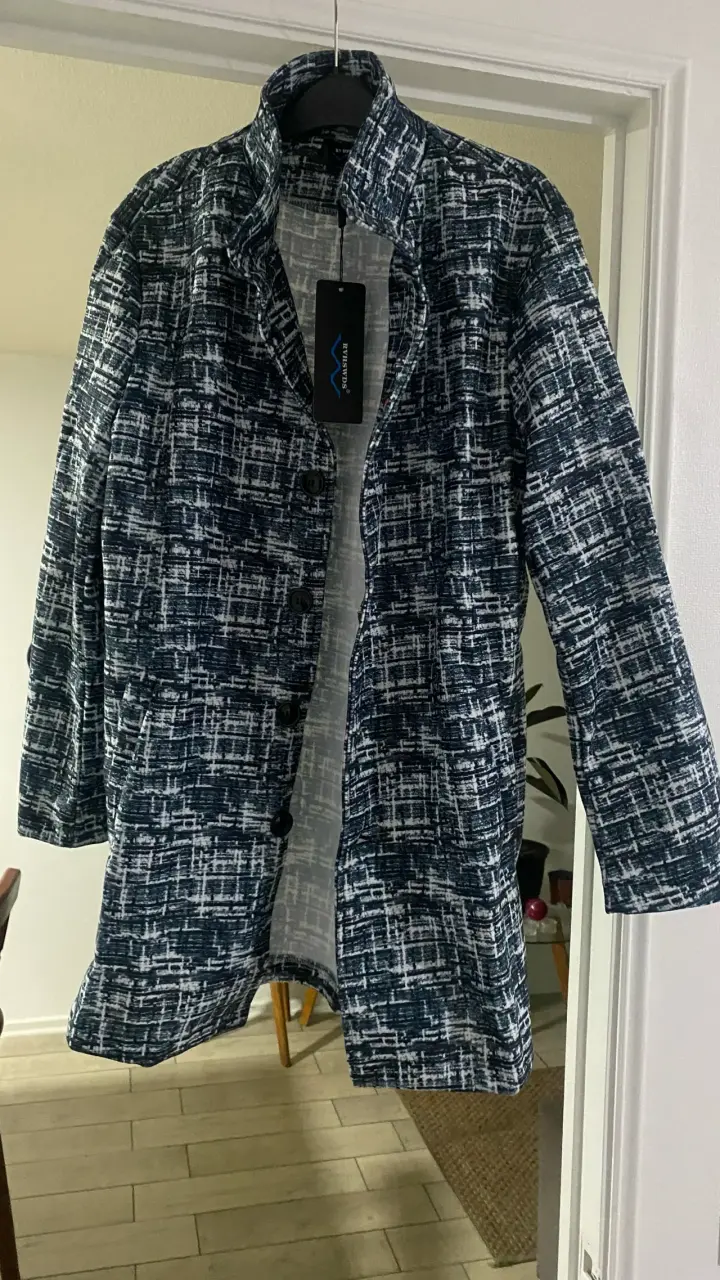 Abrigo largo de hombre estilo casual - 2