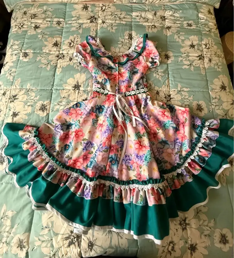 Vestido huasa talla S nuevo - 2