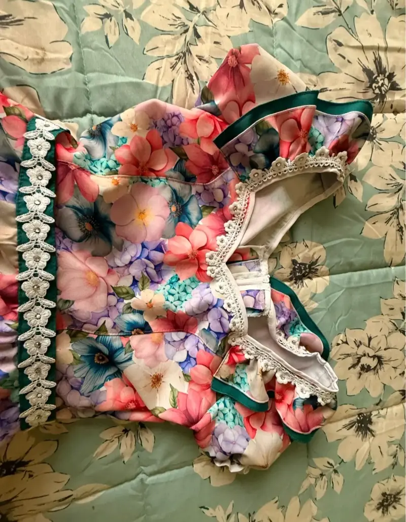 Vestido huasa talla S nuevo - 4