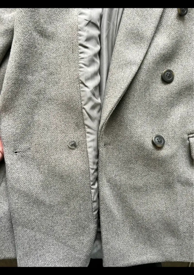 Blazer gris doble botonadura H&M para mujer - 2