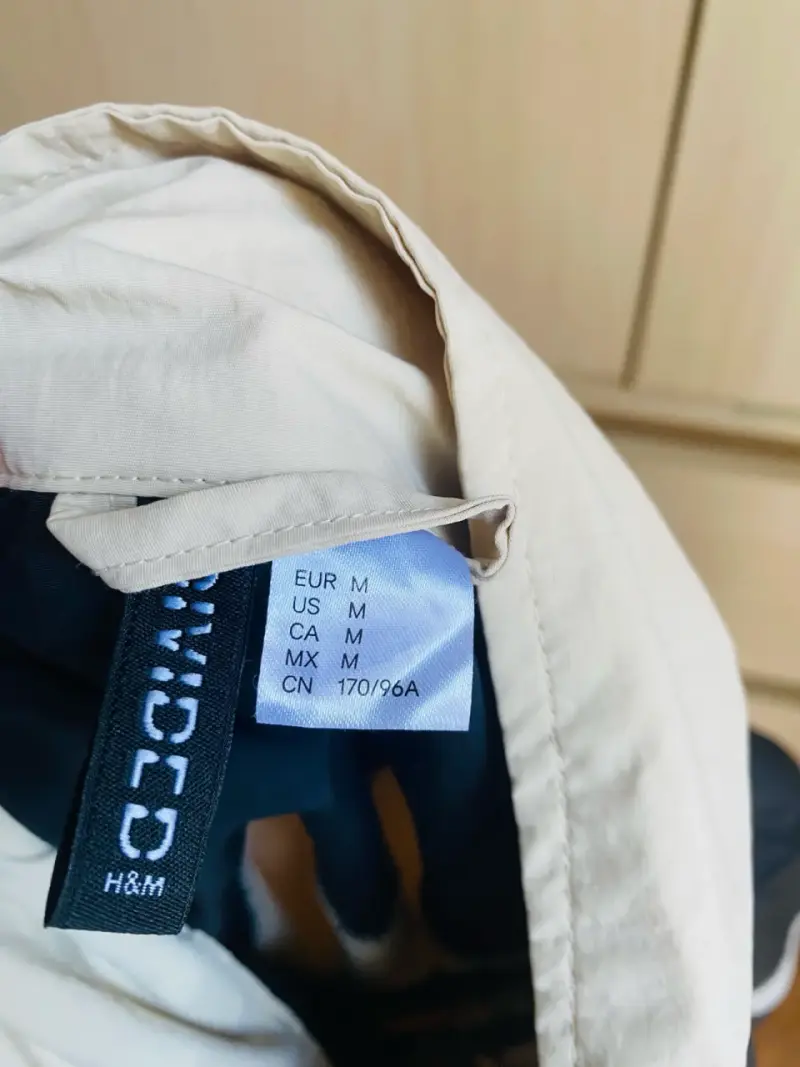 Chaqueta cortaviento H&M multicolor para hombre - 3
