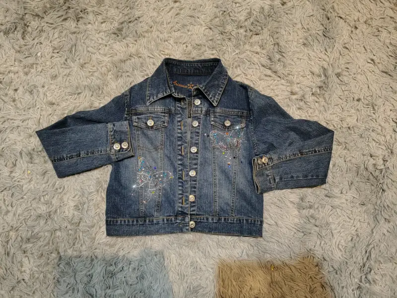 Chaqueta de mezclilla para niña - 4