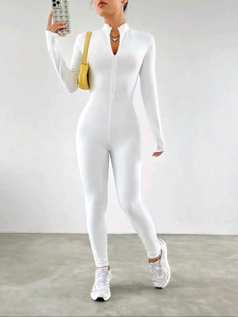 Enterito Blanco Deportivo Mujer - 1