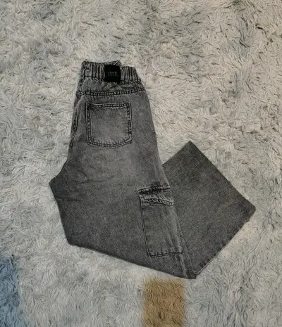 Pantalones cargo gris oscuro - miniatura 2