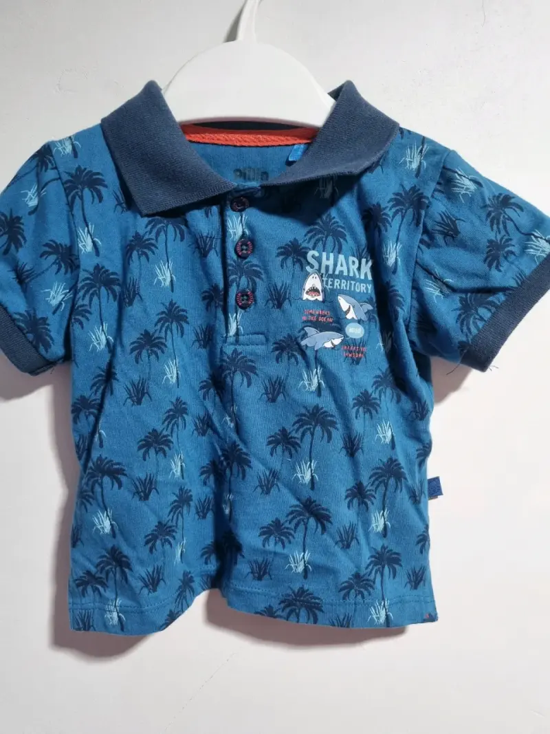 Pack de poleras para bebé tallas desde 6 a 12 mese - 4