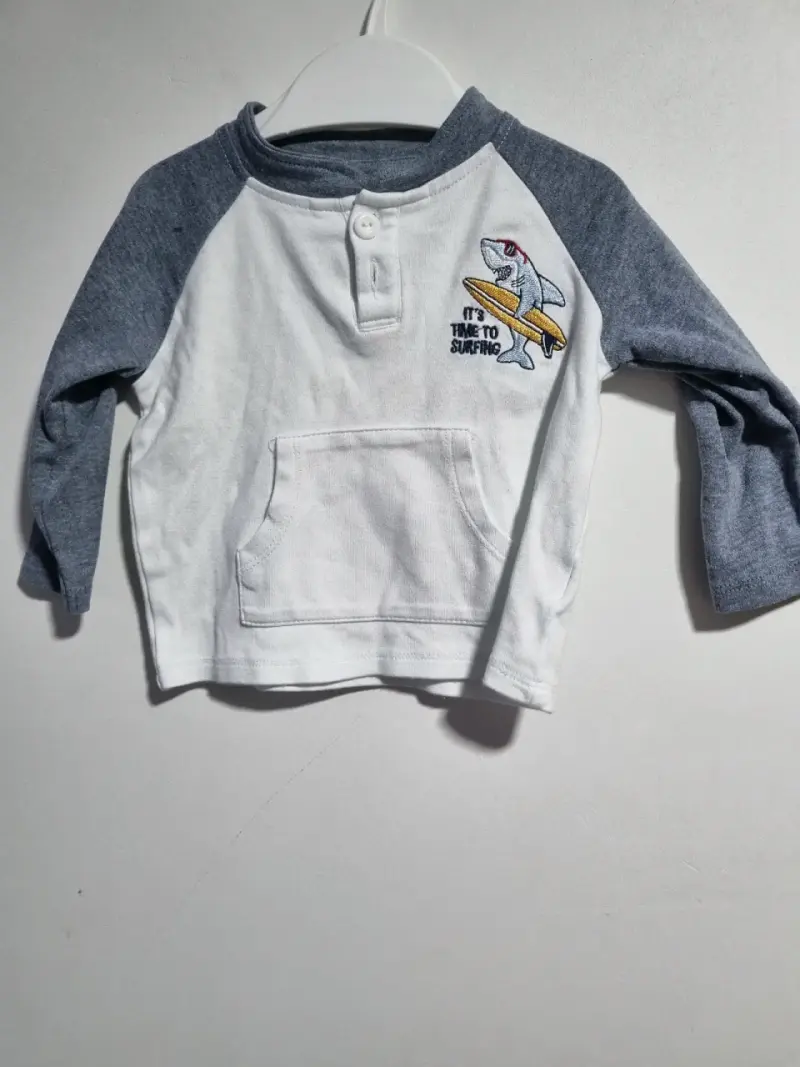 Pack de poleras para bebé tallas desde 6 a 12 mese - 6