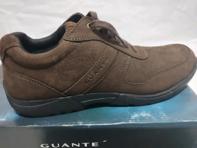 Zapatos de cuero marrón Guante para hombre - 2