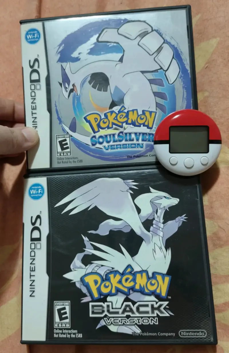 DS Pokémon Black + SoulSilver + Pokéwalker - 1