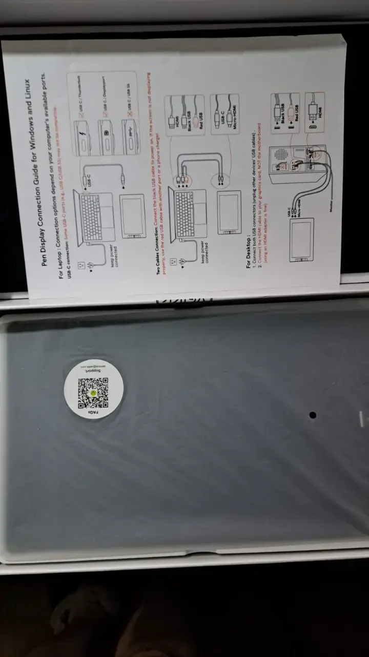Tableta gráfica Veikk VK1200 con lápiz sin batería - 4