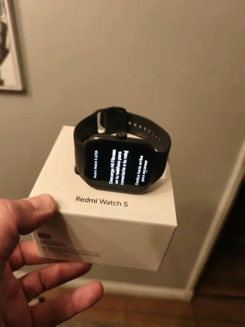 Reloj Inteligente Xiaomi Redmi Watch 5 Negro - 6