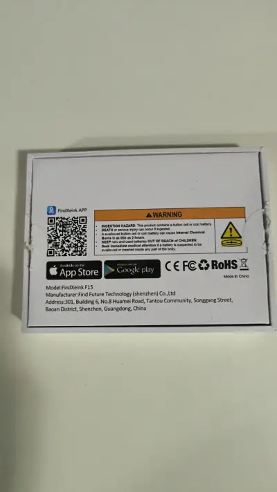 Llavero inteligente E-Ink FindXeink F15 - miniatura 4