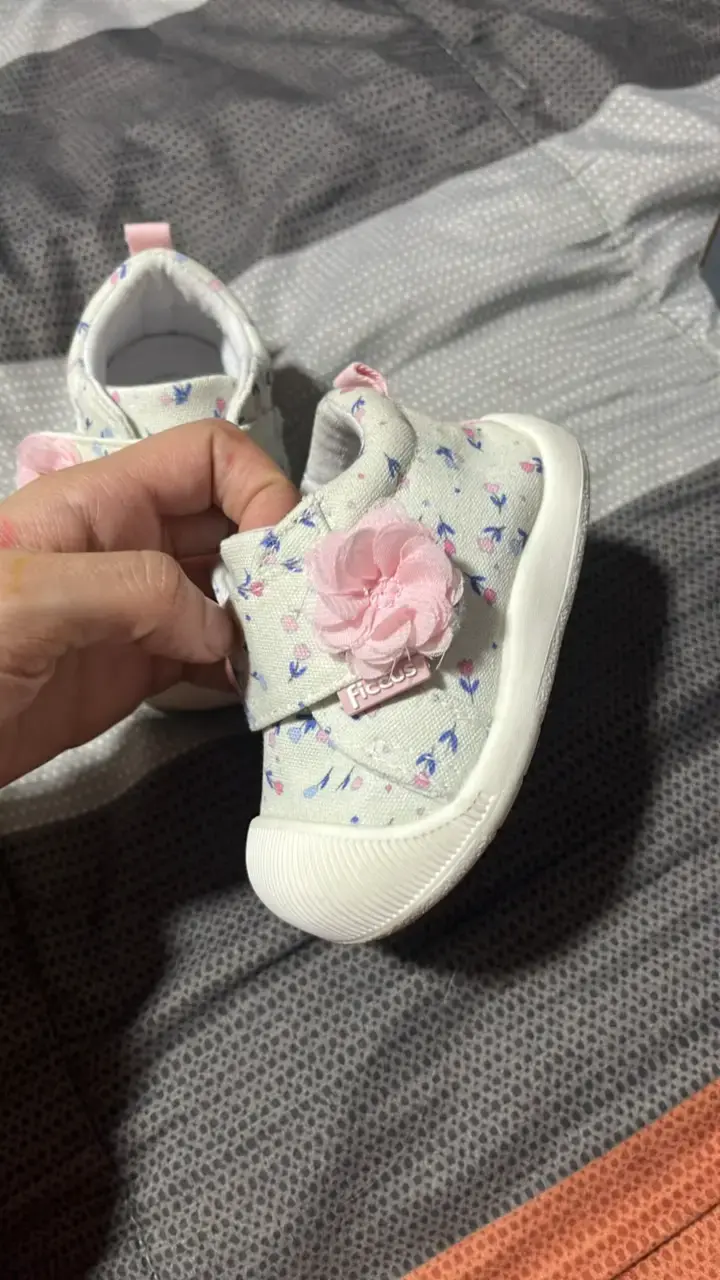Zapatos de bebé con flores Ficus - 2